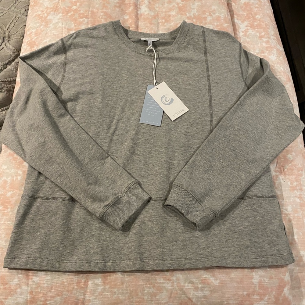 Johnny was Calme seamed oversized pullover size M